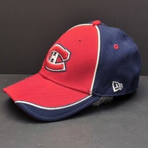 New Era, Montreal Canadiens NHL Hockey Men's Blue/Red Sports Hat,S/M.
